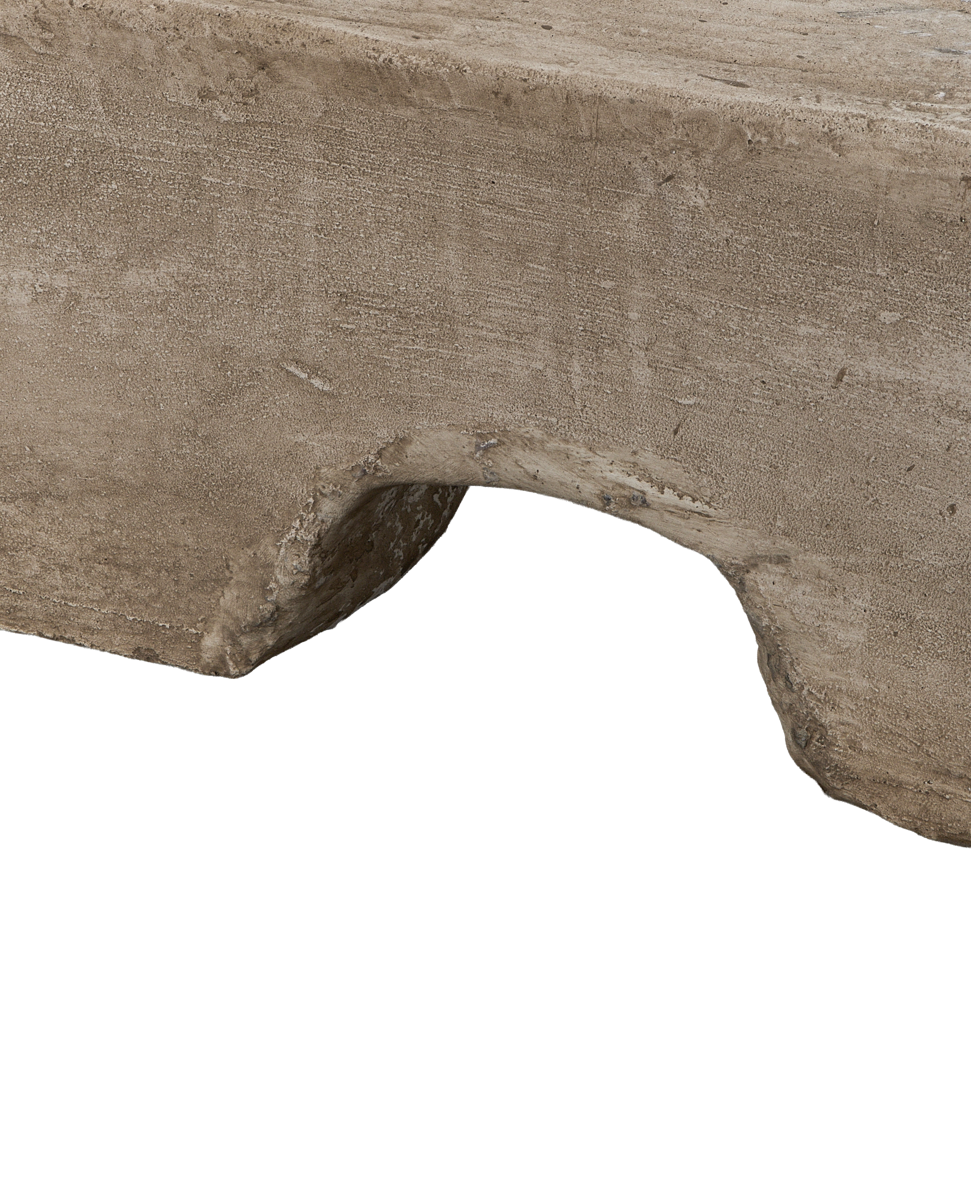 Luberon Pedestal Fountain, cast stone, detail