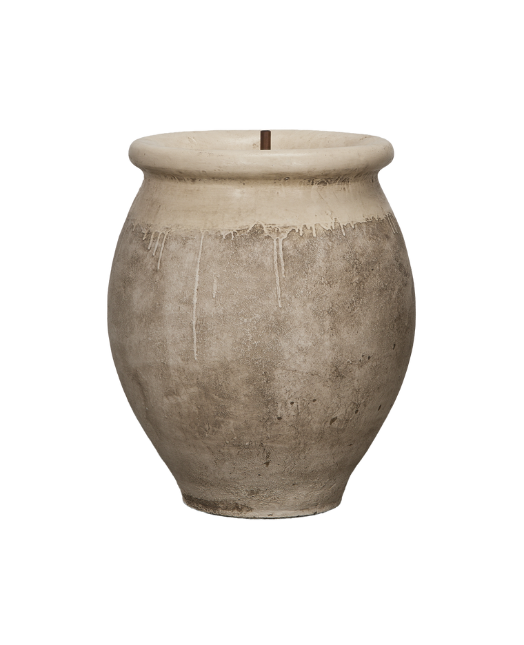 Cast Aubergine Fountain