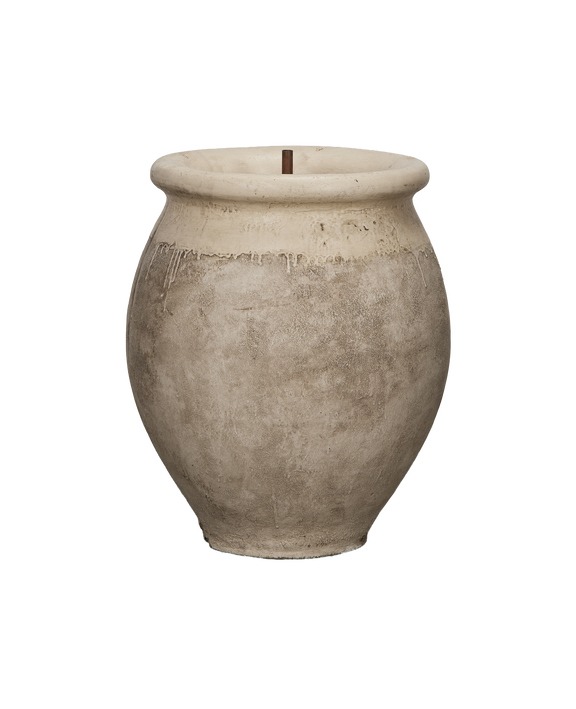 Cast Aubergine Fountain