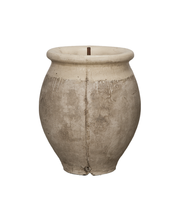 Cast Aubergine Fountain