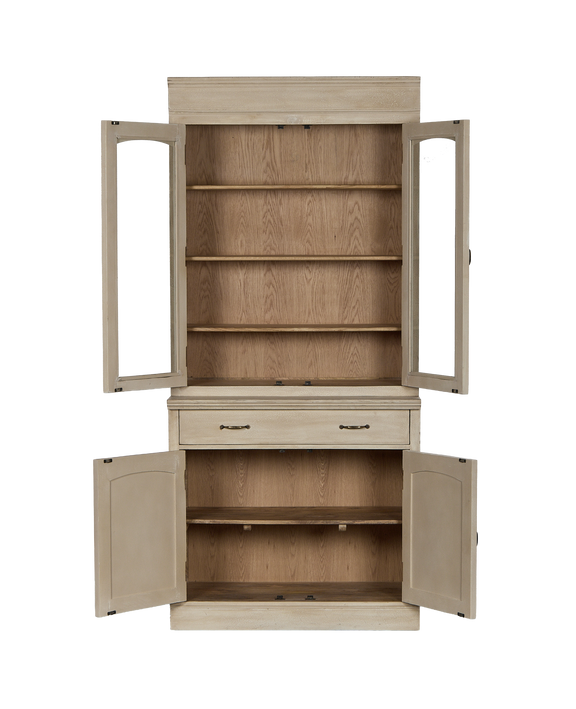 Hilltop Modular Hutch - Ecru