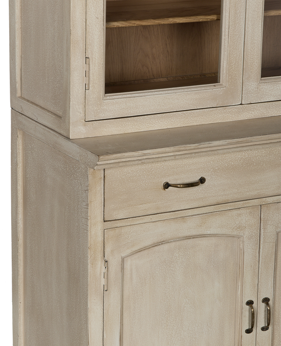 Hilltop Modular Hutch - Ecru