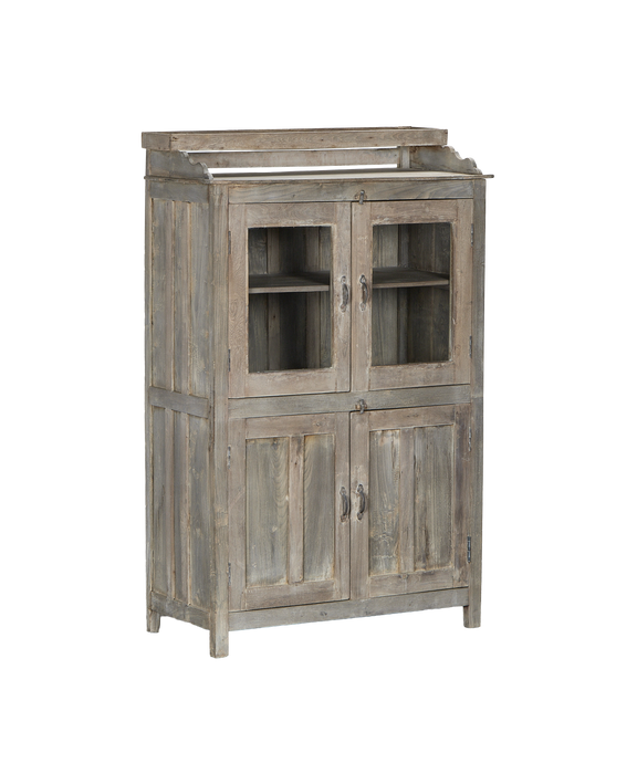 Wood Cabinet - Bleached