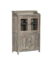 Wood Cabinet - Bleached