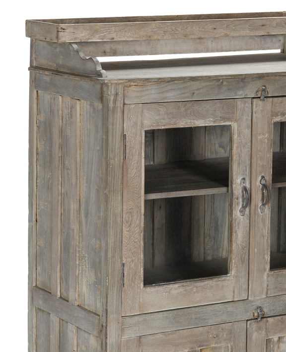 Wood Cabinet - Bleached