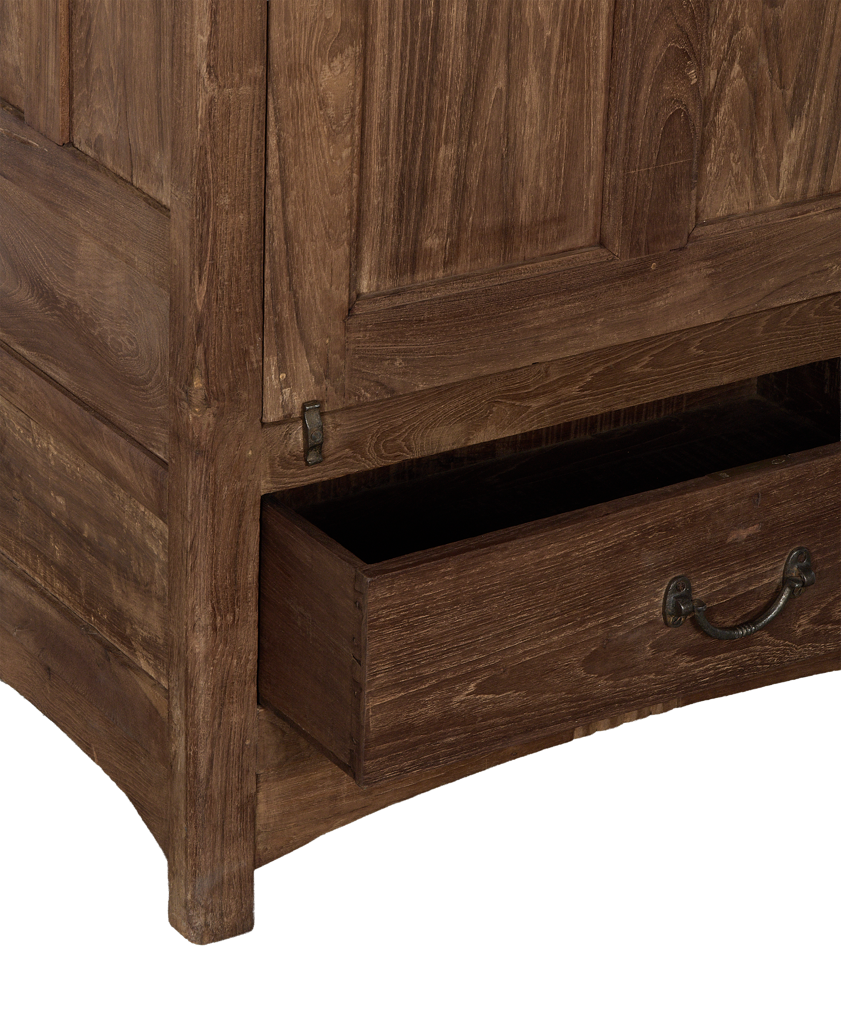 Wood Cabinet - Natural close-up