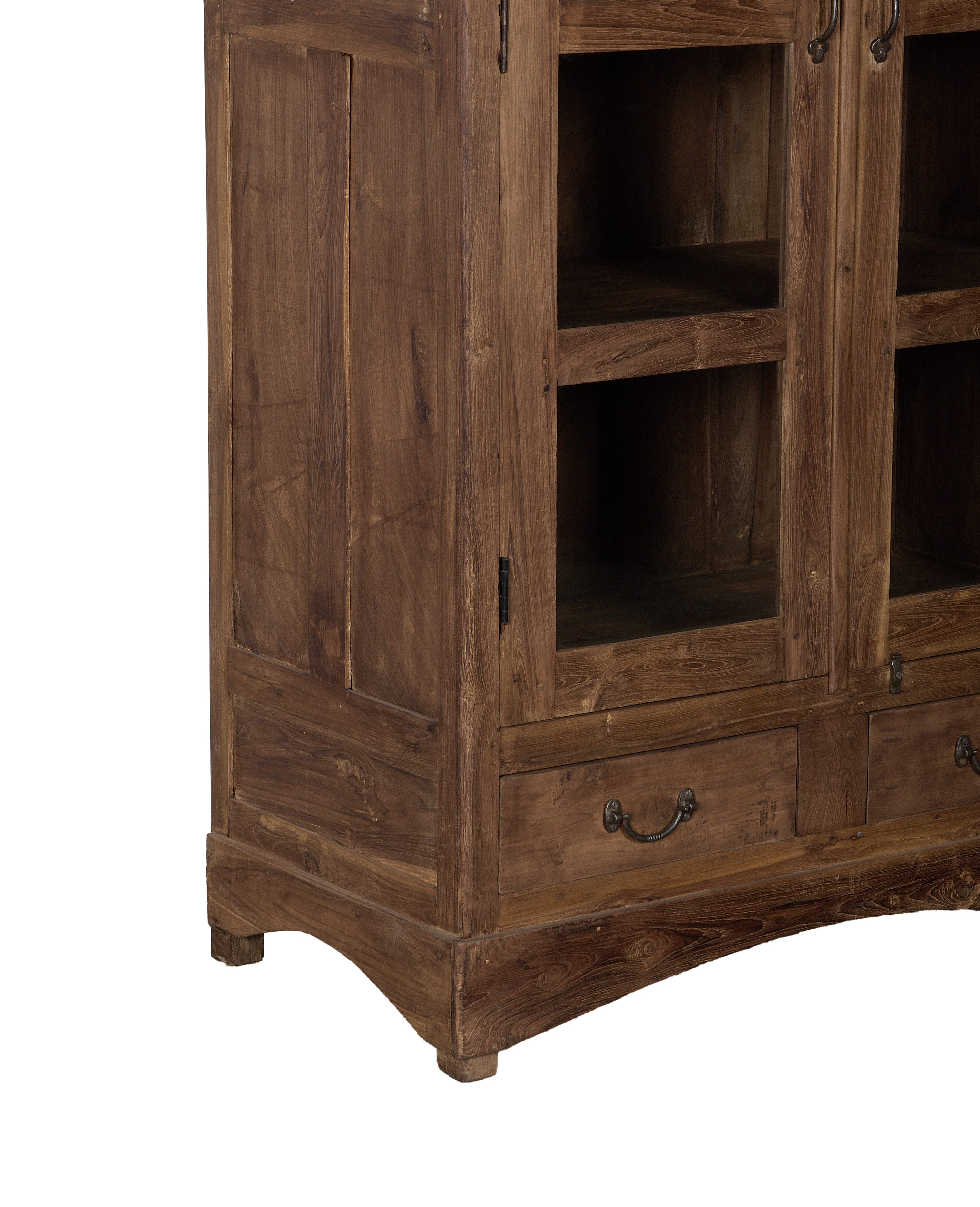 Wood Cabinet - Natural back view