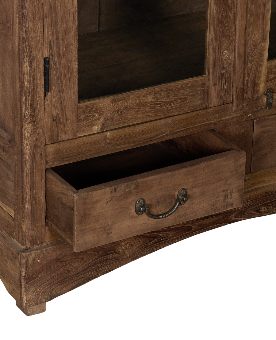 Wood Cabinet - Natural close-up