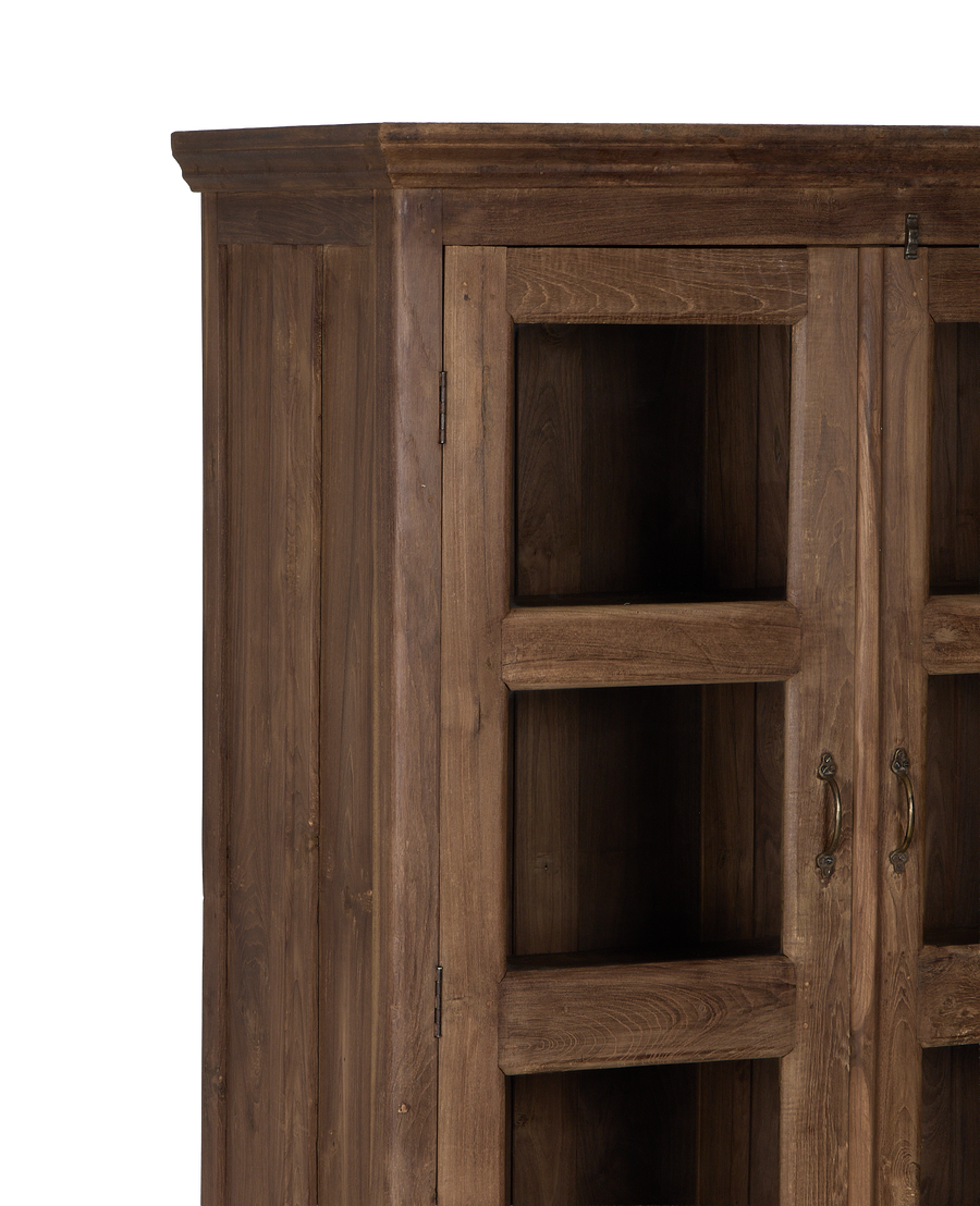 Wood Cabinet - Natural close-up