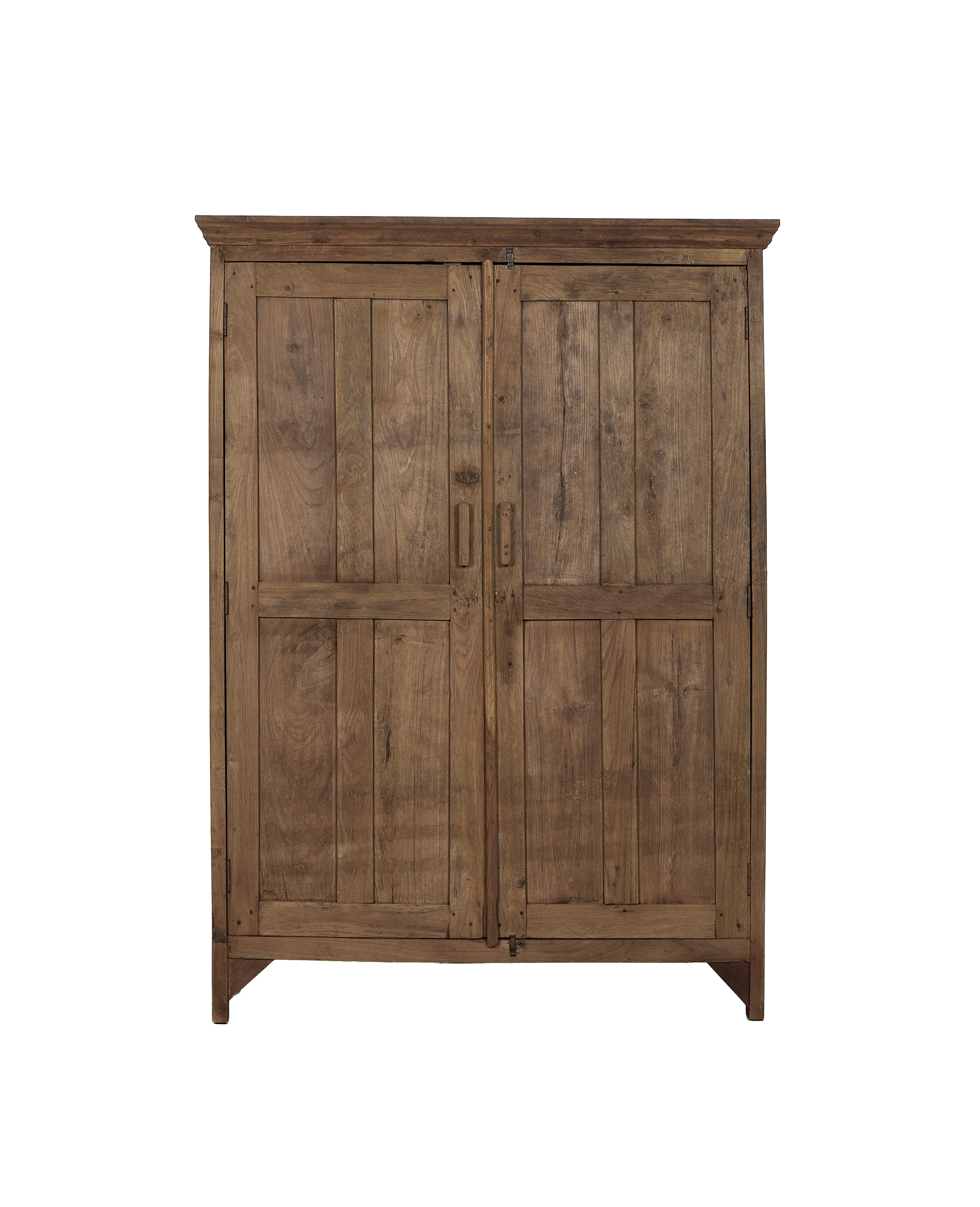 Wood Cabinet - Natural - oak - from India - vintage