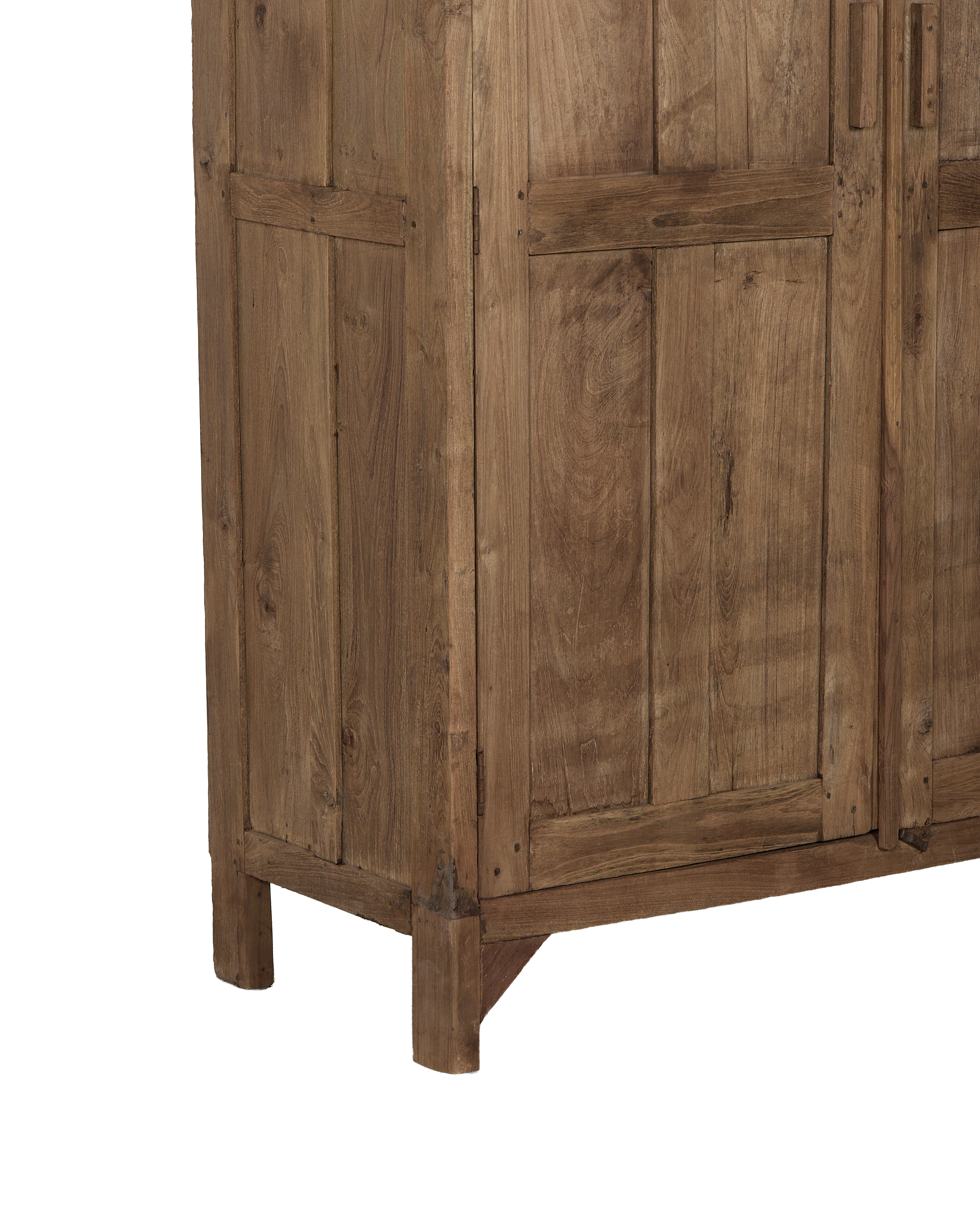 Wood Cabinet - Natural side view