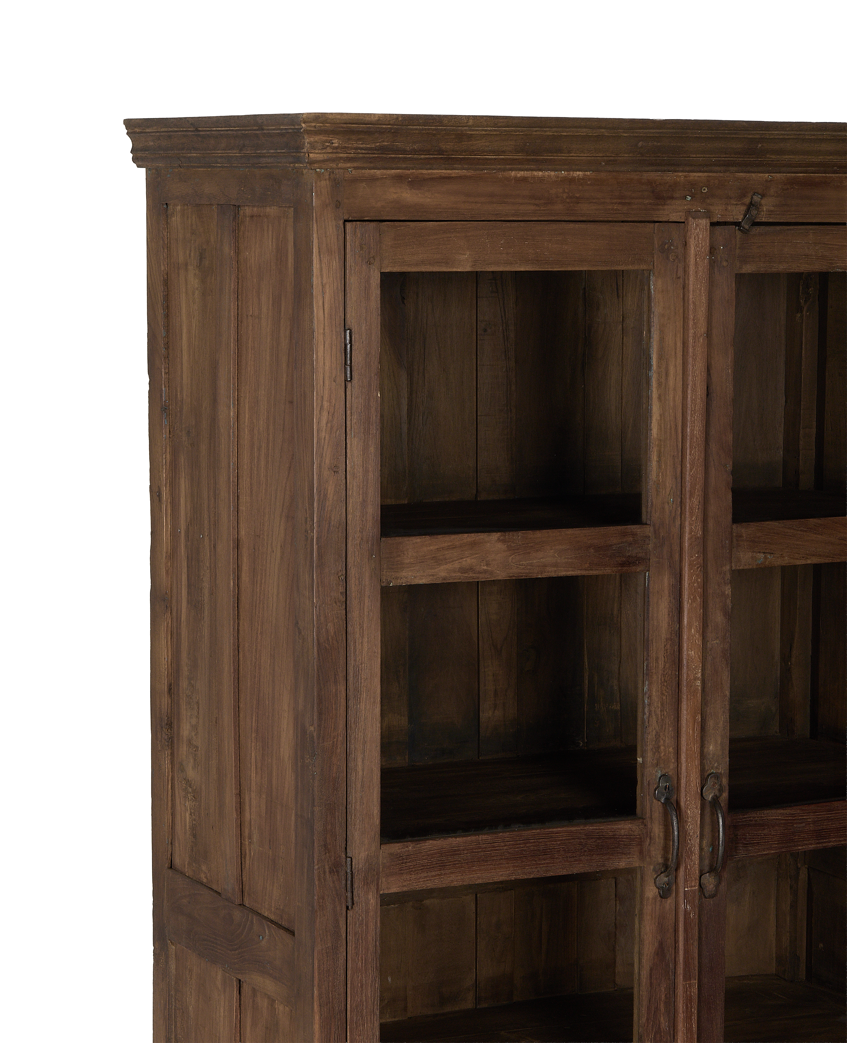 Vintage oak wood cabinet