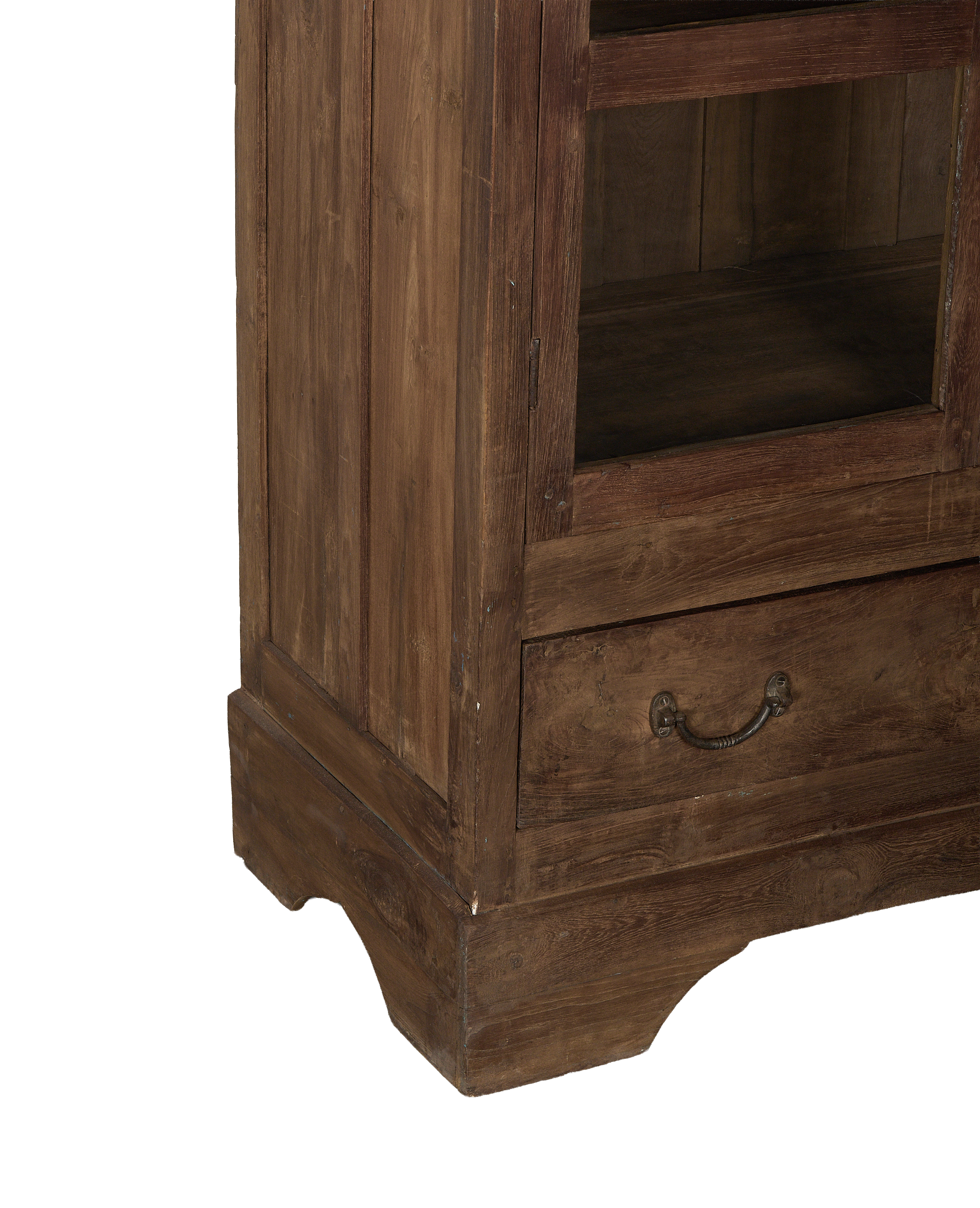 Wood Cabinet - Natural back view