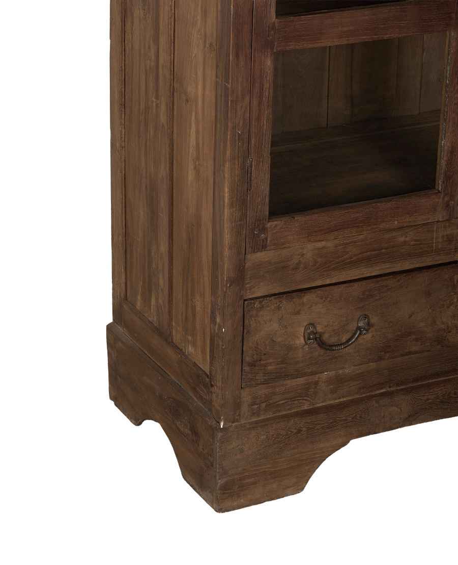 Wood Cabinet - Natural back view