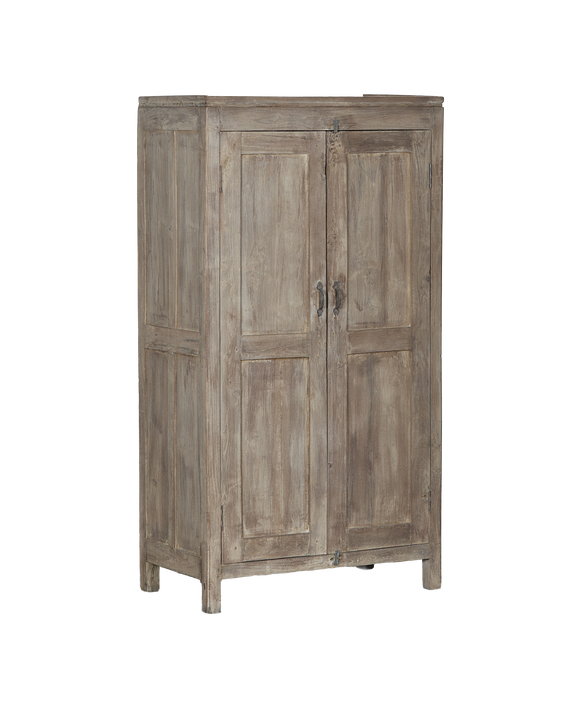 Wood Cabinet - Bleached