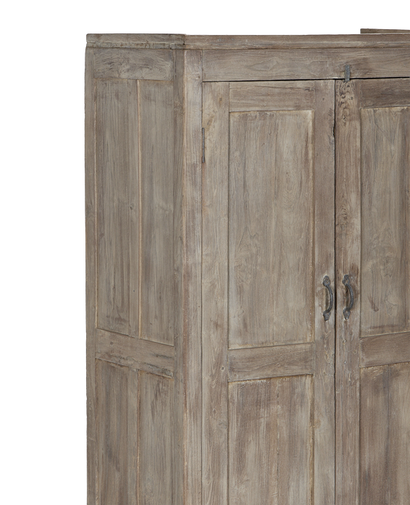 Wood Cabinet - Bleached