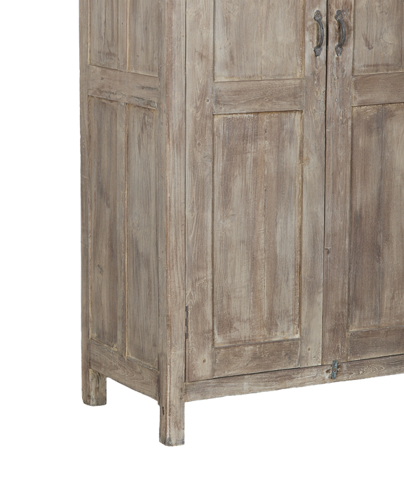 Wood Cabinet - Bleached