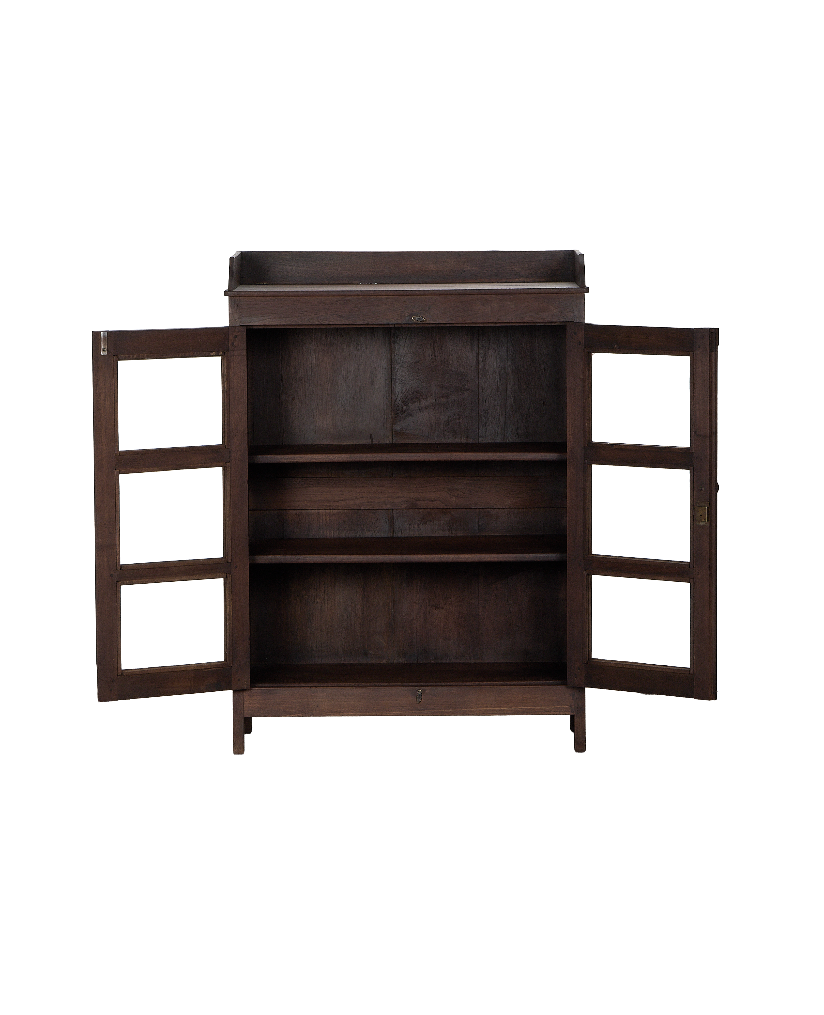Vintage oak wood cabinet