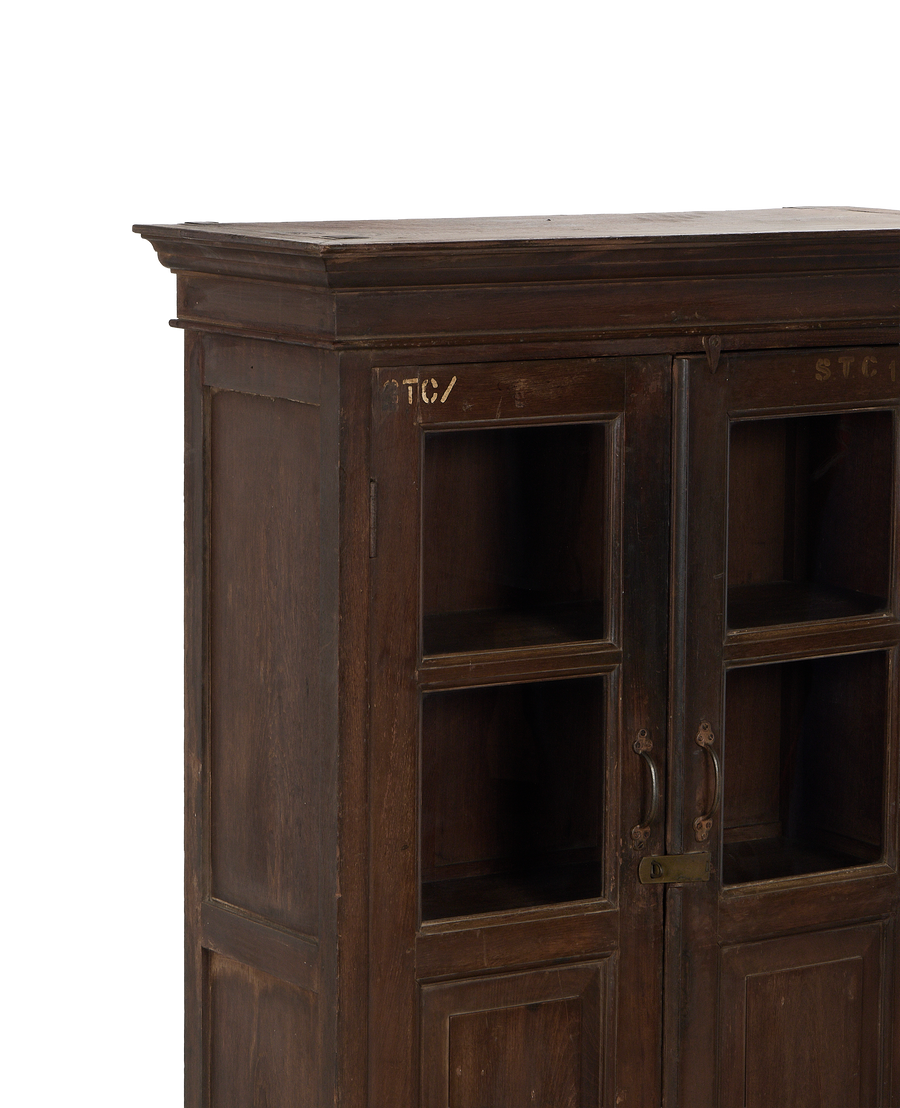Wood Cabinet - Natural close-up