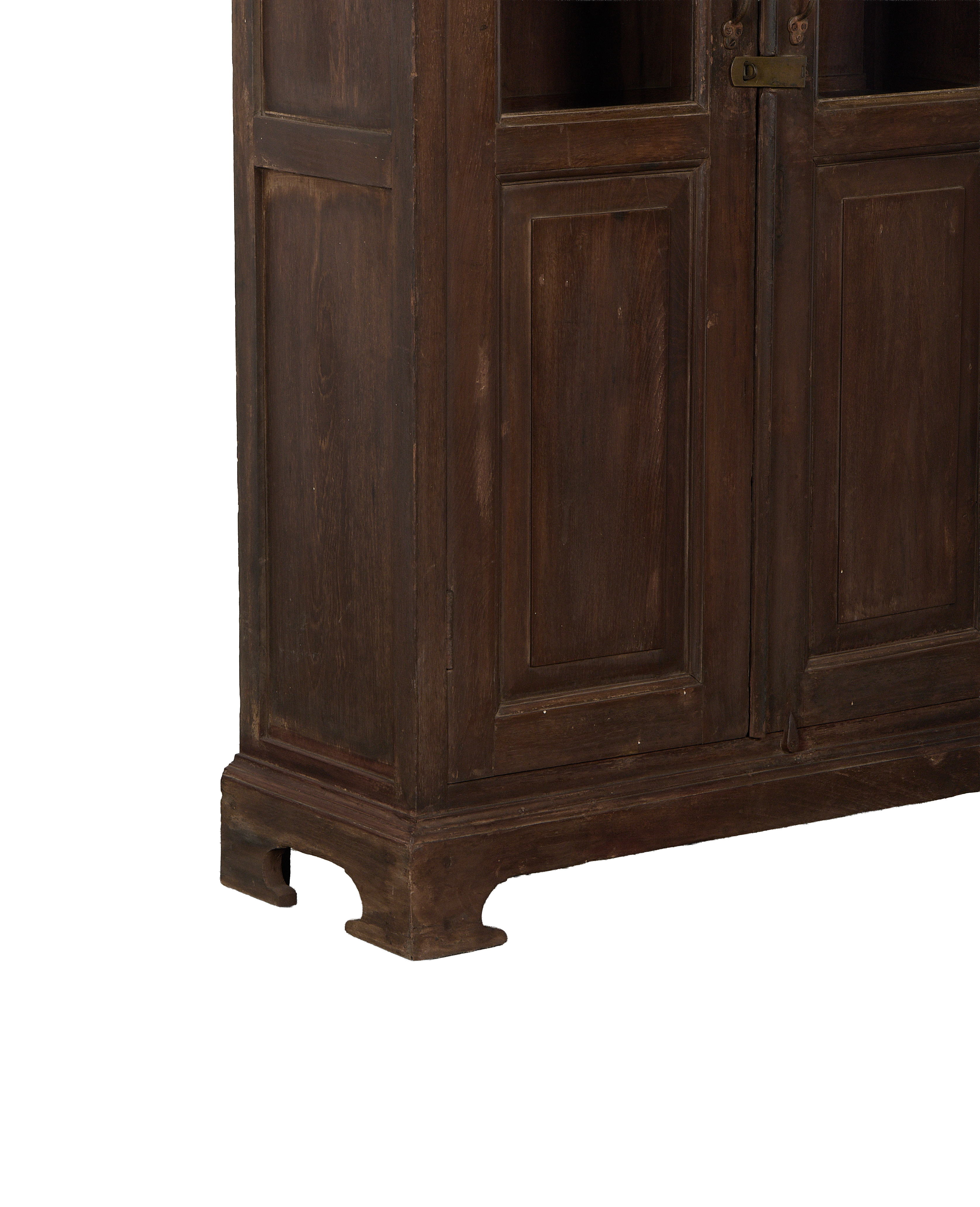 Wood Cabinet - Natural side view