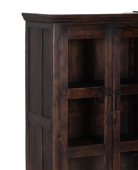 Wood Cabinet - Stained