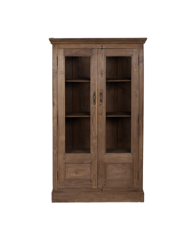 Vintage natural oak cabinet