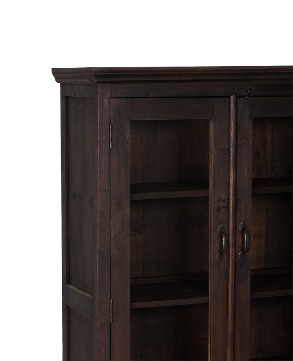 Wood Cabinet - Stained