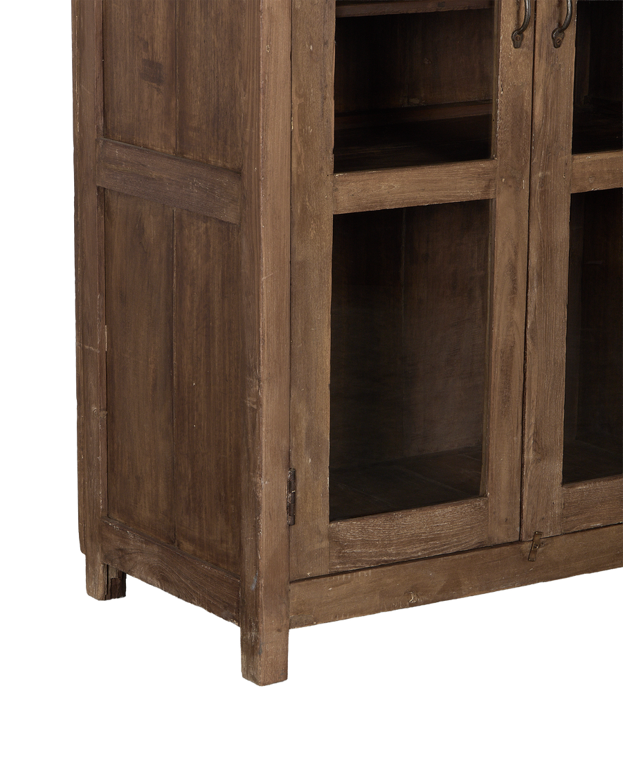 Wood Cabinet - Natural close-up