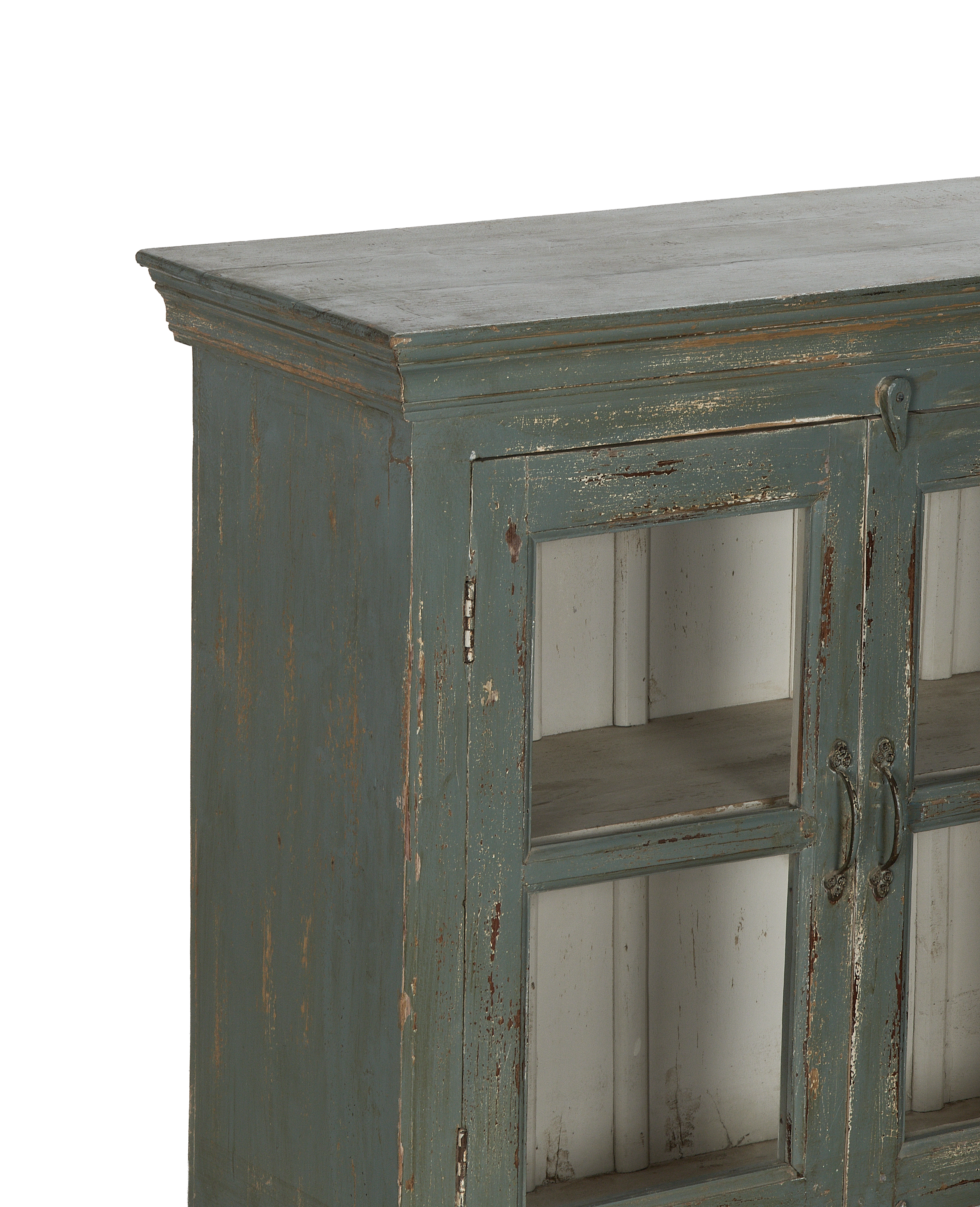 Wood Cabinet - Painted side view