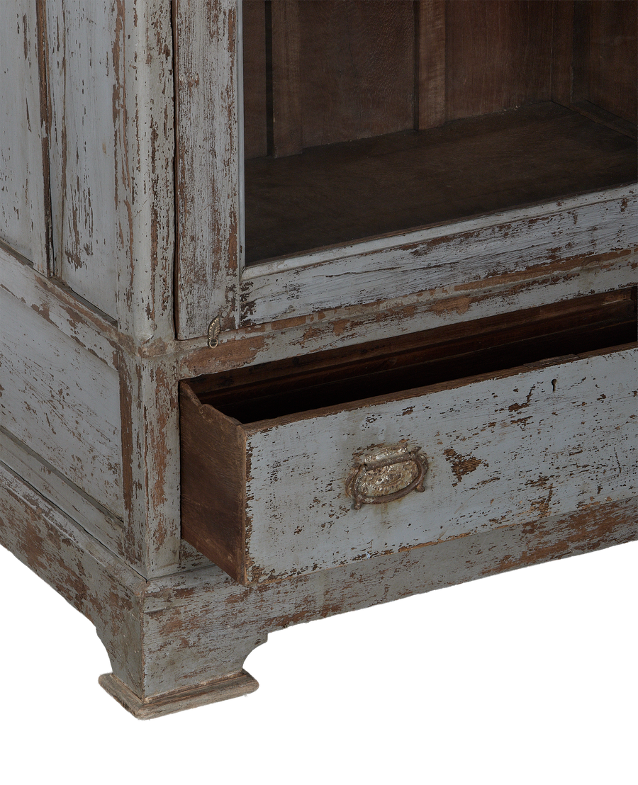 Wood Cabinet - Painted side view
