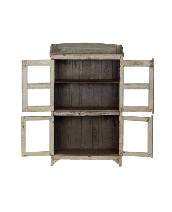 Wood Cabinet - Bleached