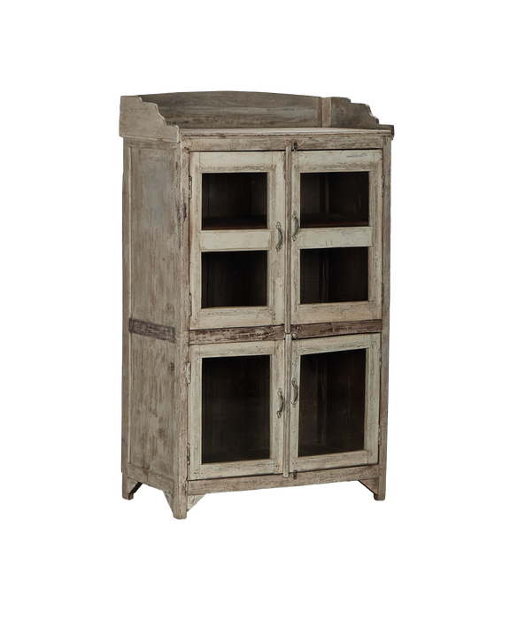 Wood Cabinet - Bleached