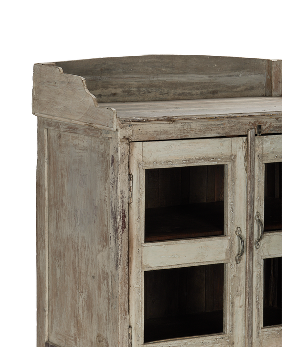 Wood Cabinet - Bleached
