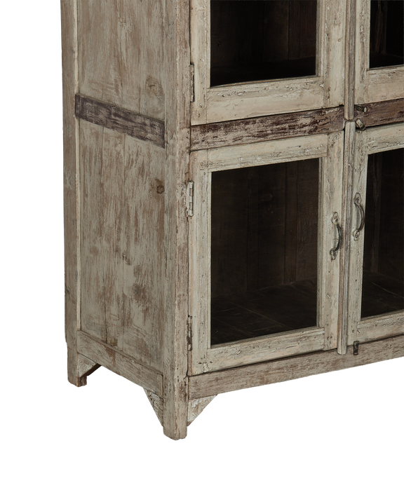 Wood Cabinet - Bleached