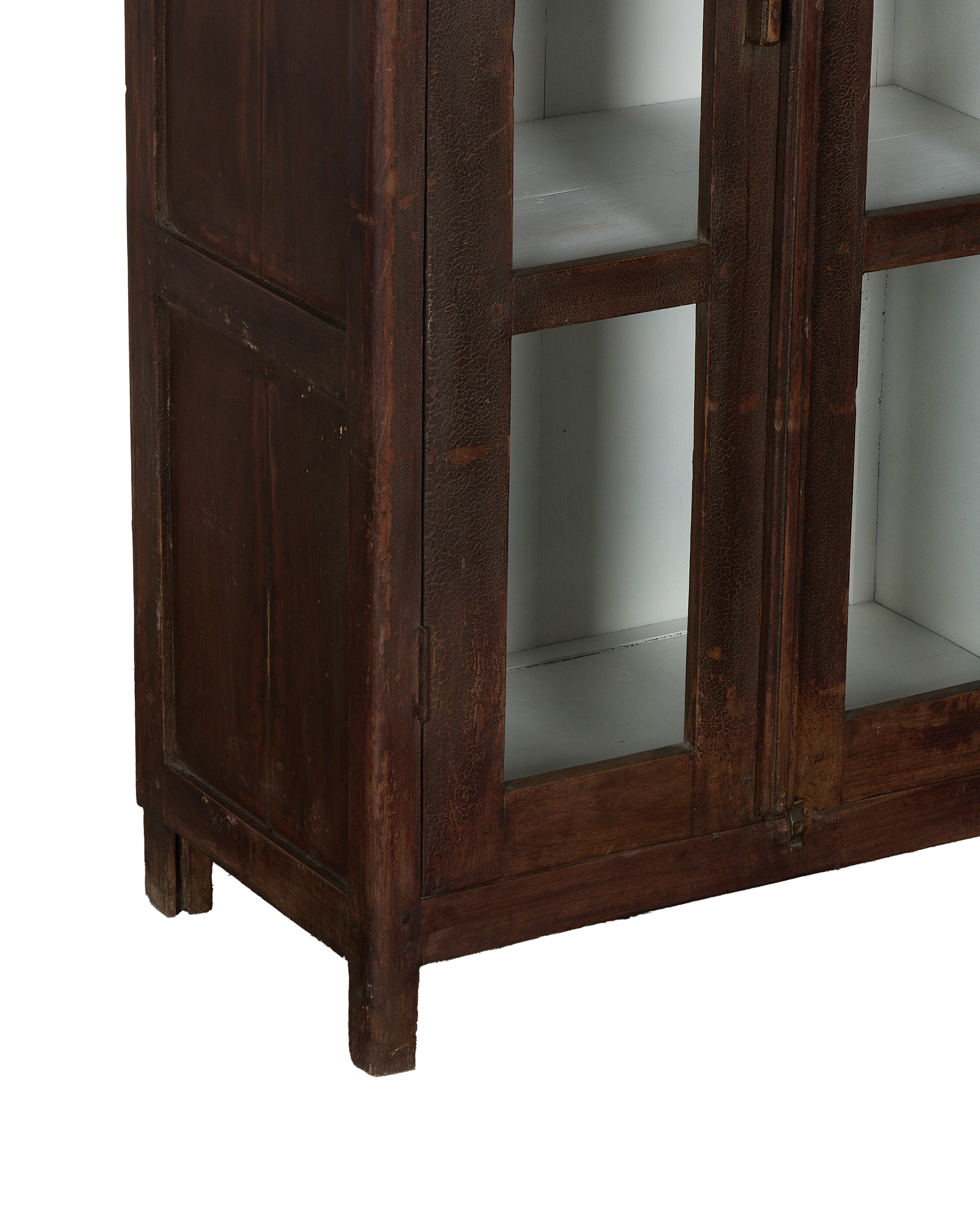 Wood Cabinet - Natural side view