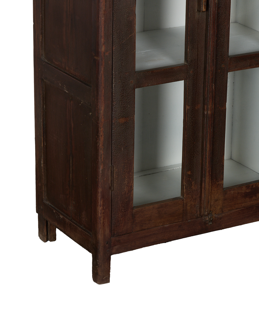 Wood Cabinet - Natural side view
