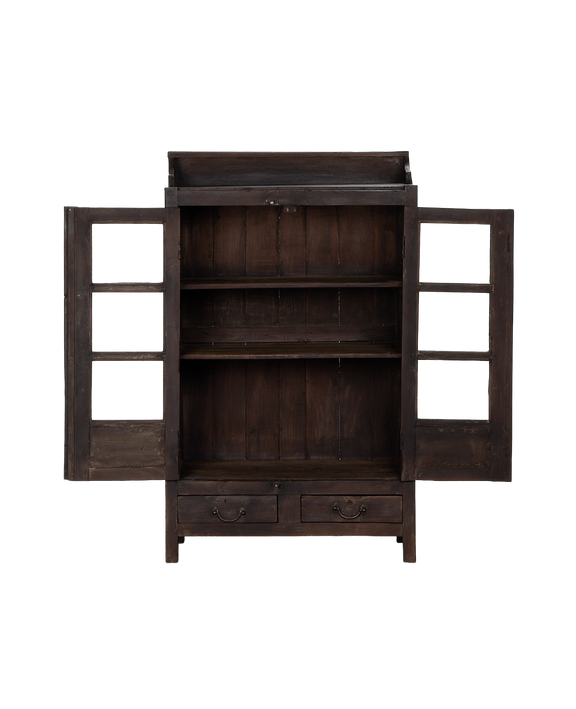 Wood Cabinet - Stained