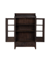Wood Cabinet - Stained