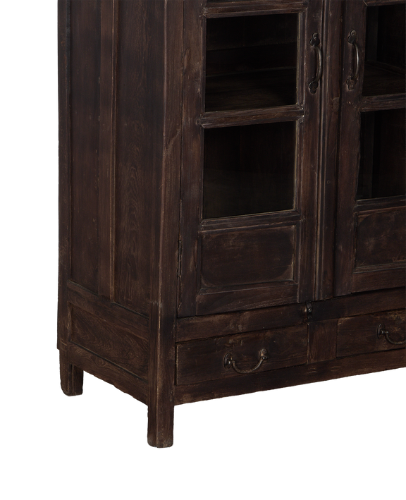 Wood Cabinet - Stained