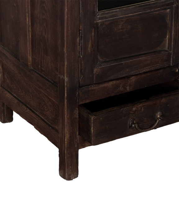 Wood Cabinet - Stained