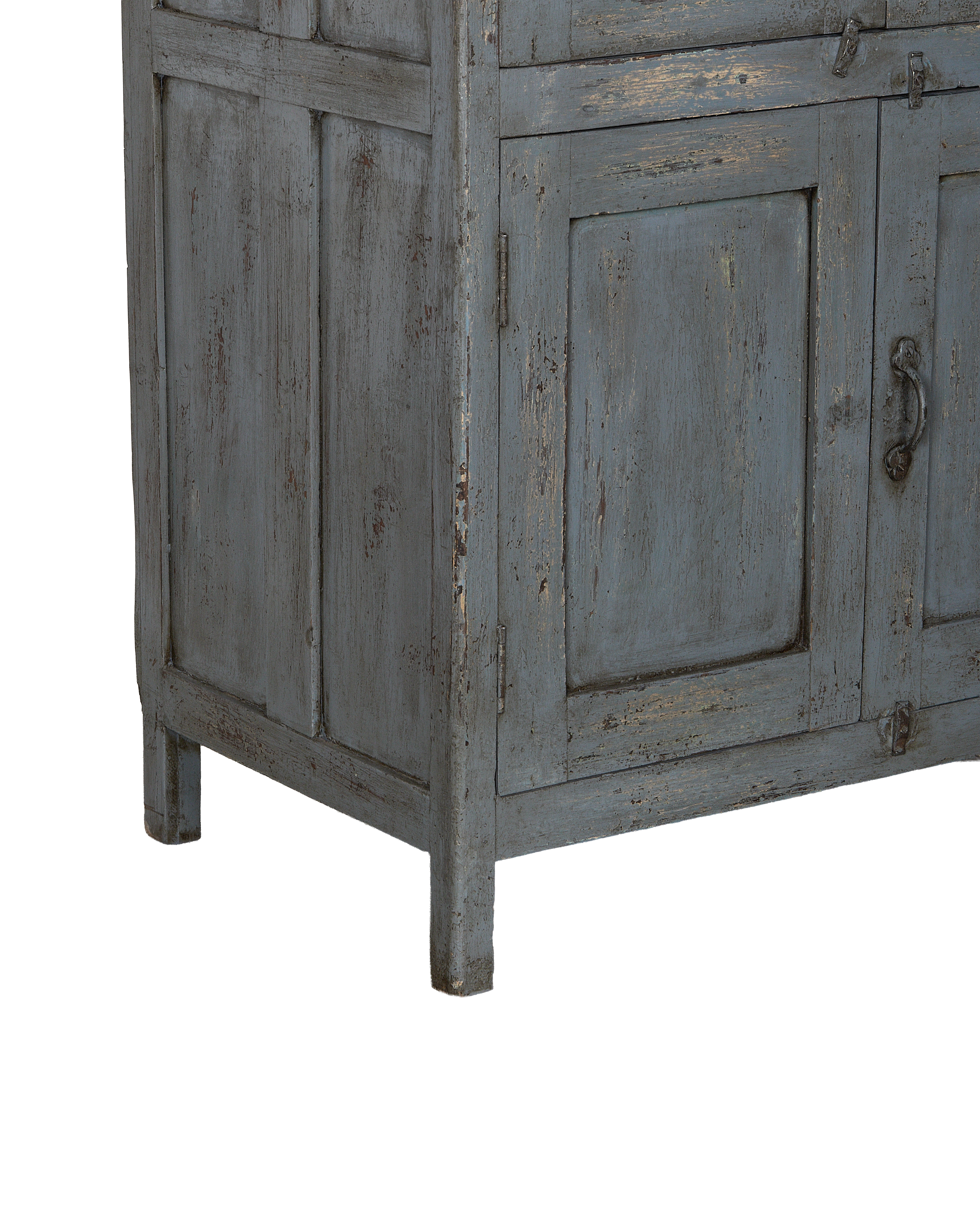 Wood Cabinet - Painted side view