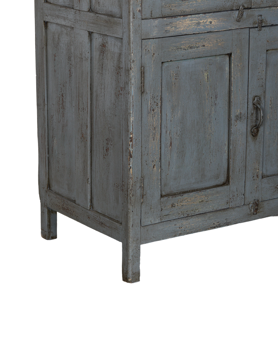 Wood Cabinet - Painted side view