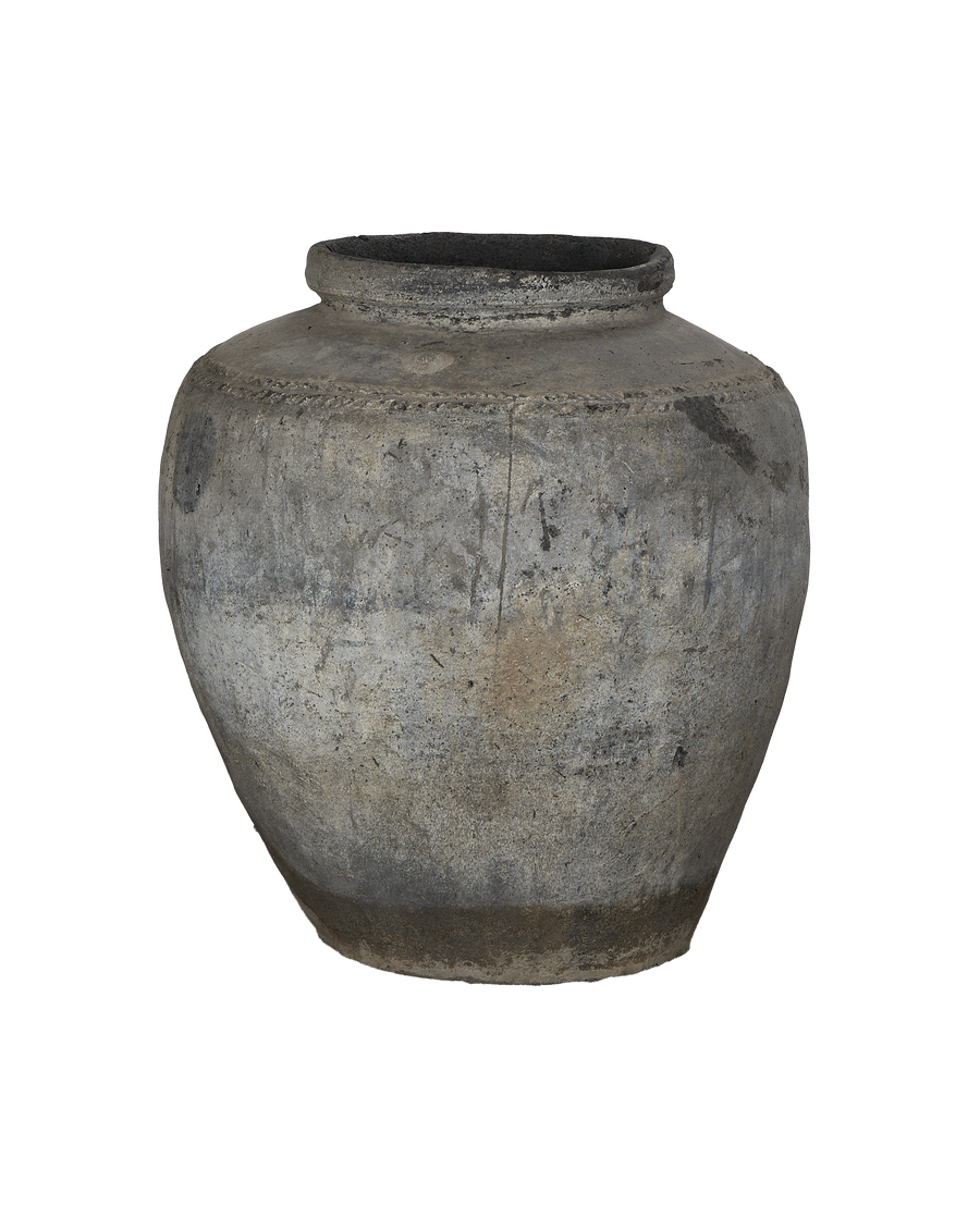 Vintage Indian grain pot