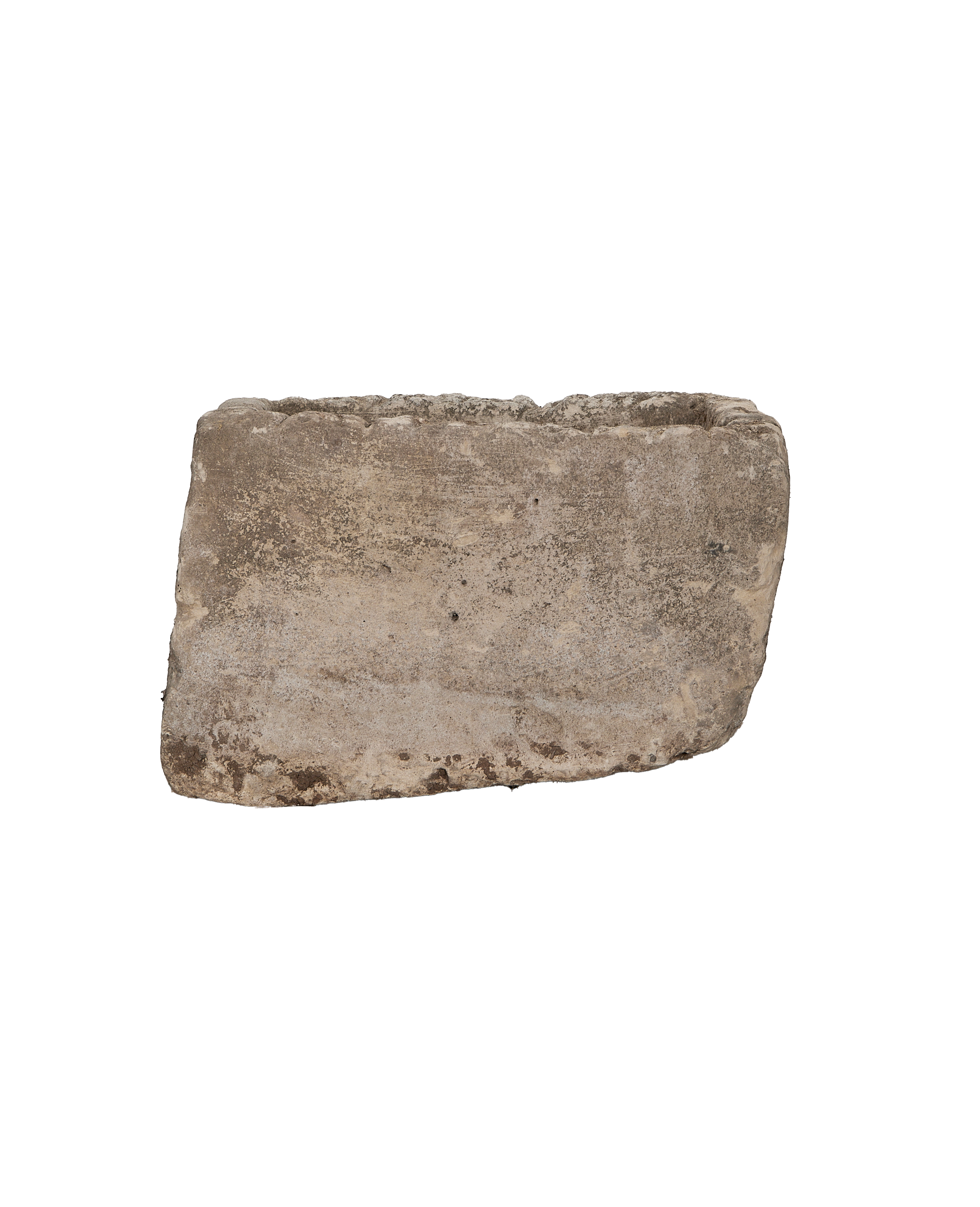Vintage Indonesian limestone rectangular
