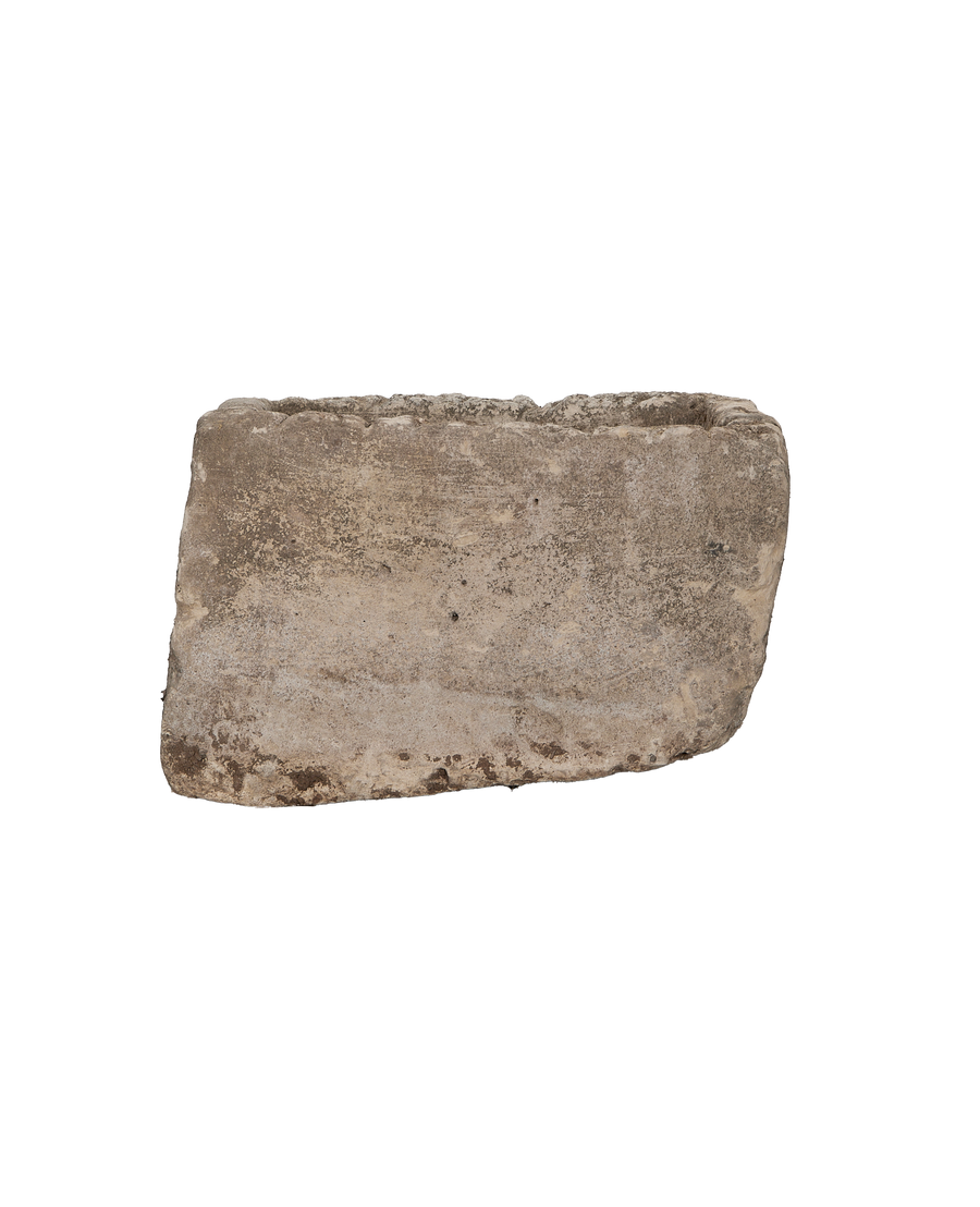 Vintage Indonesian limestone rectangular