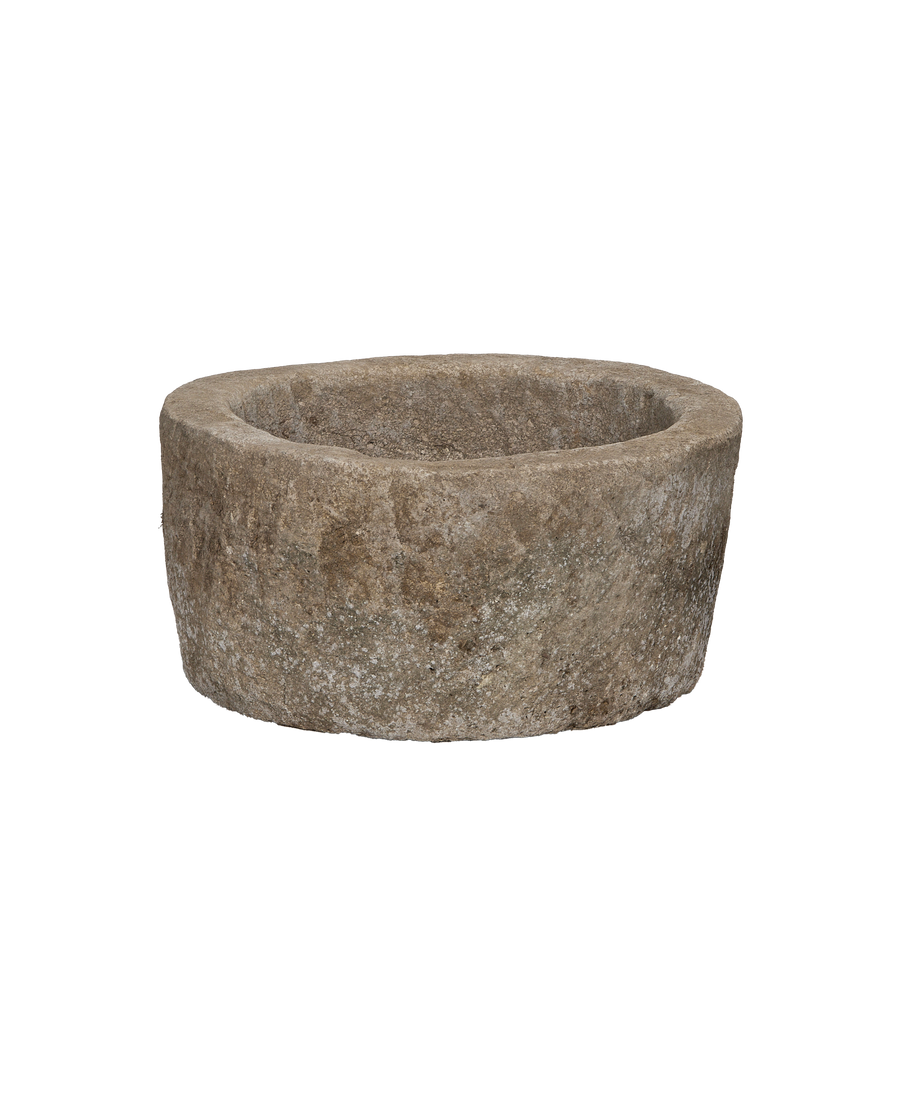 Vintage Indonesian limestone trough