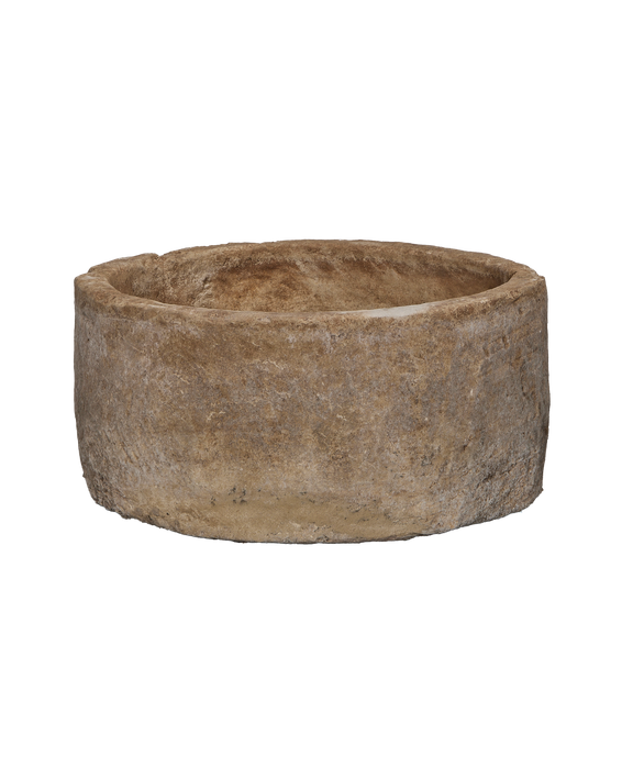 Limestone Trough - Round