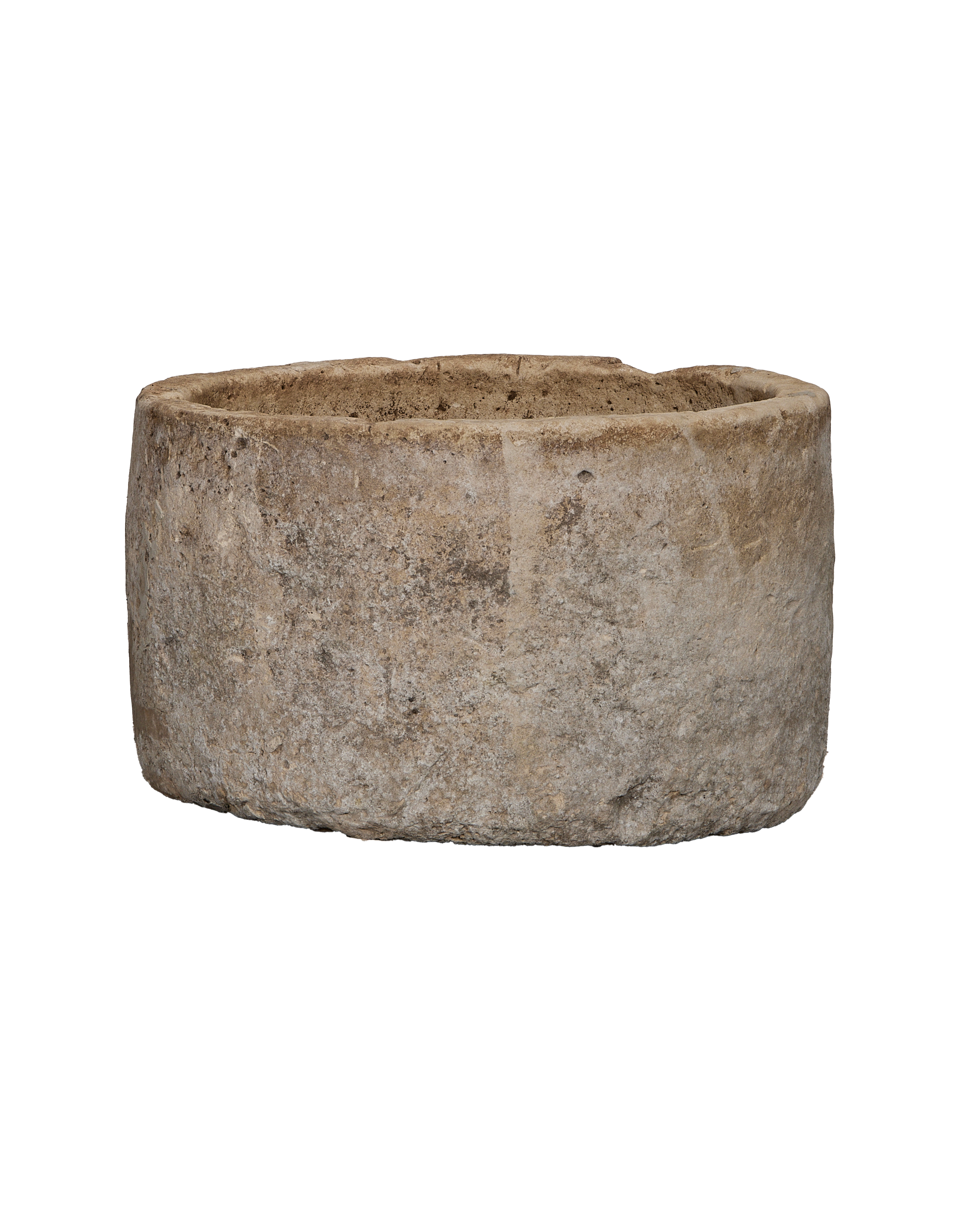 Limestone Trough - Round close-up
