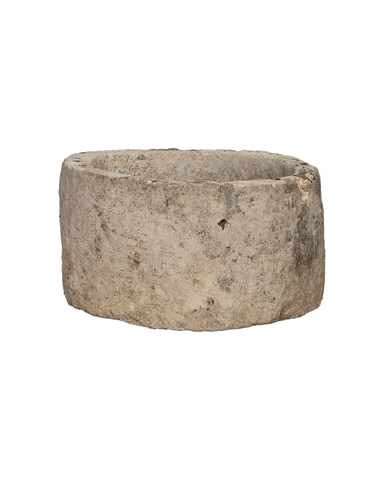 Limestone Trough - Round
