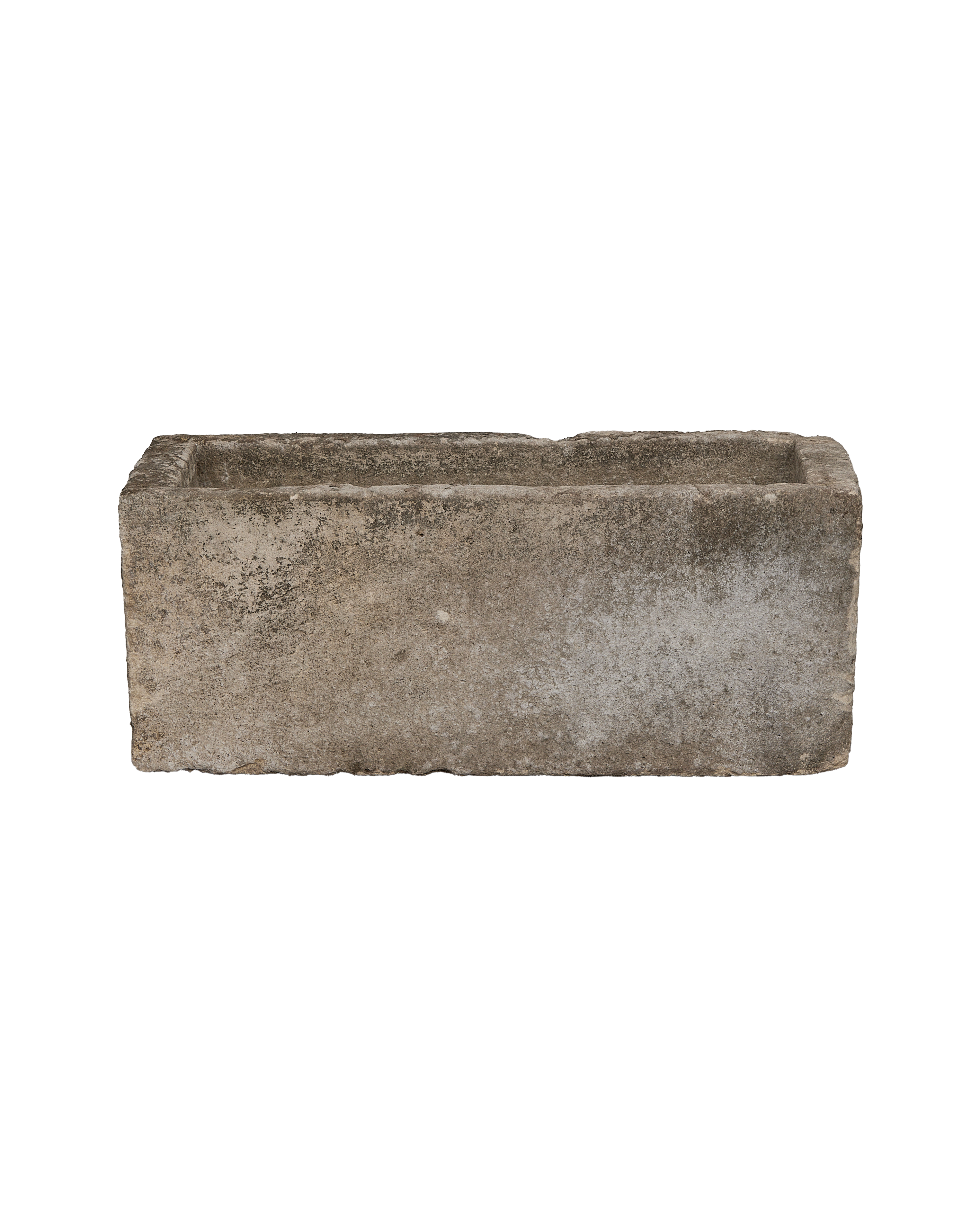 Vintage Indonesian limestone trough,